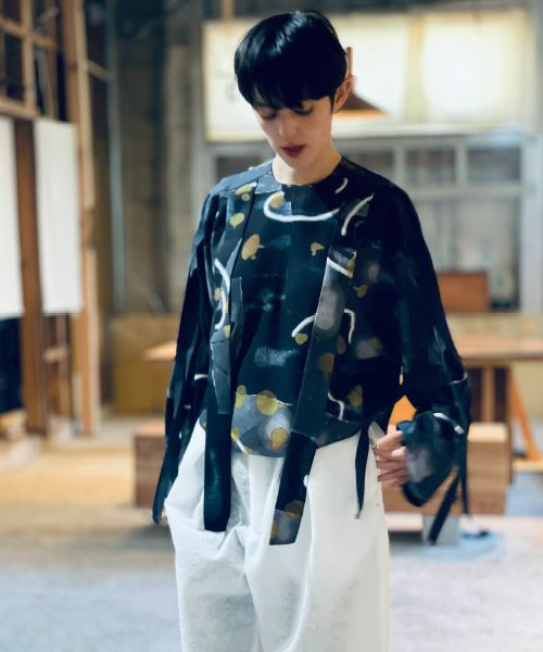 ohta オオタ white blouse [st-72W]