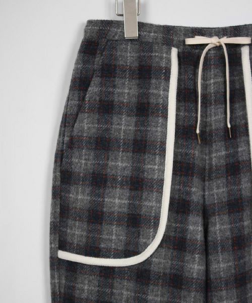 ohtaオオタcheck pants [pt-51C] 