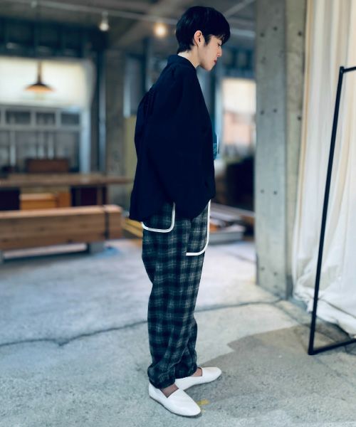 ohtaオオタcheck pants [pt-51C] 