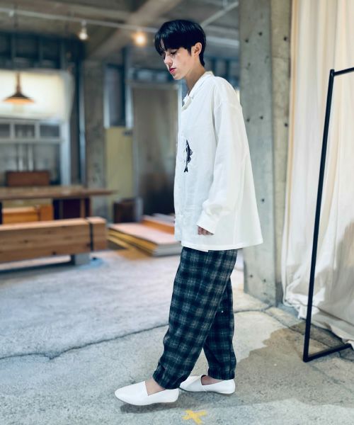 ohta オオタ tree pleats pants pt-48T