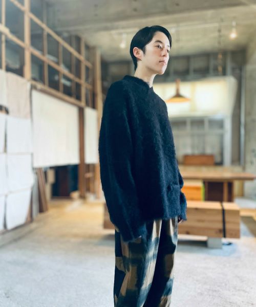  ohta オオタ navy sweat [kn-00N] 