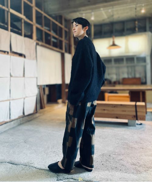  ohta オオタ navy sweat [kn-00N] 