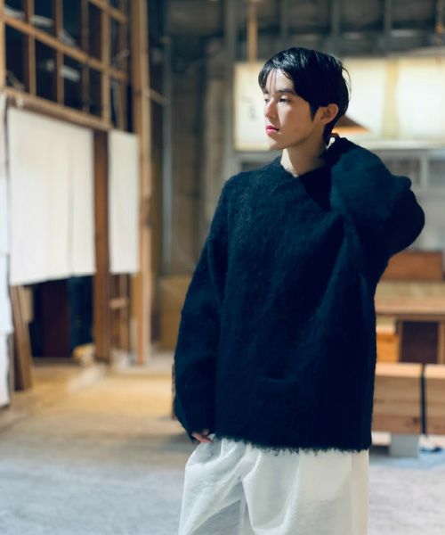  ohta オオタ navy sweat [kn-00N] 