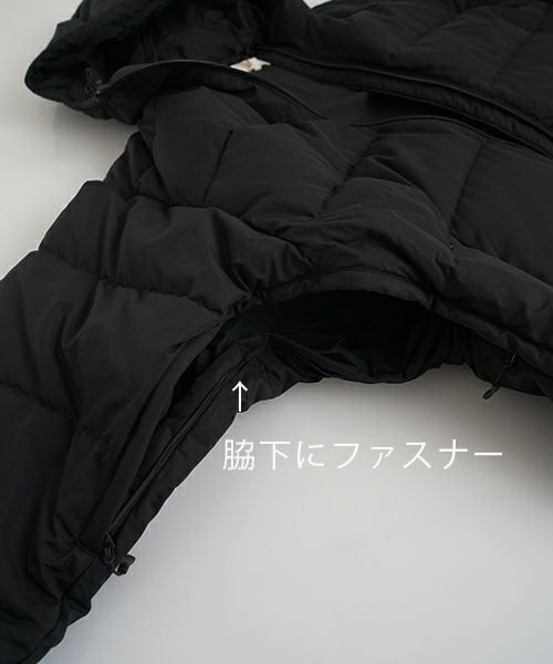 YOKO SAKAMOTO ヨーコサカモト DOWN PARKA [BLACK]YS - 25AW - 01 