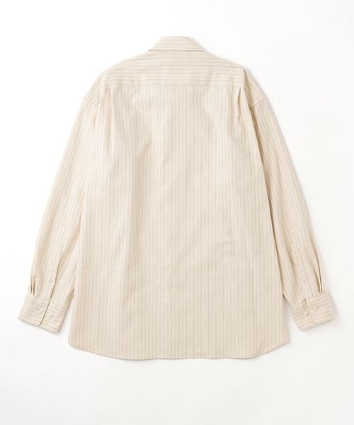 YOKO SAKAMOTOヨーコサカモトREGULAR COLLAR SHIRT[ECRU/YS-25AW-54]