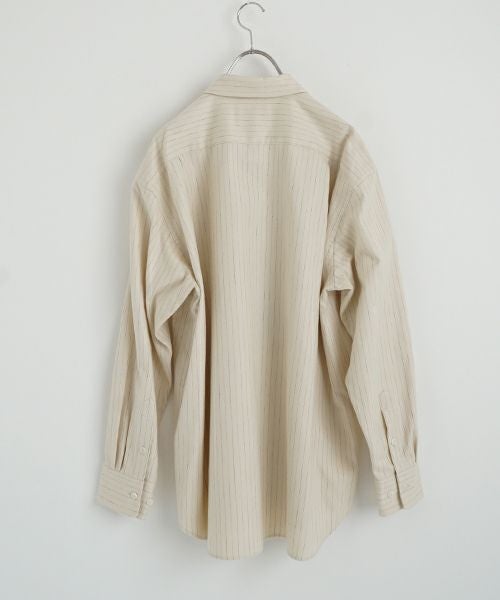 YOKO SAKAMOTOヨーコサカモトREGULAR COLLAR SHIRT[ECRU/YS-25AW-54]
