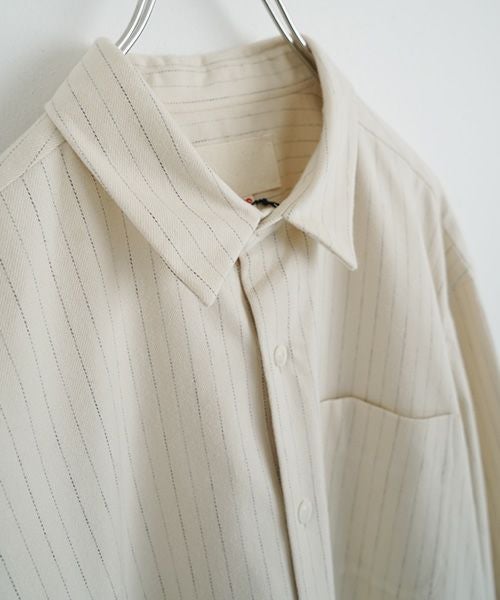 YOKO SAKAMOTOヨーコサカモトREGULAR COLLAR SHIRT[ECRU/YS-25AW-54]ｖ