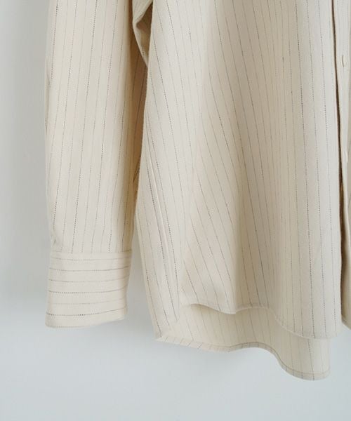 YOKO SAKAMOTOヨーコサカモトREGULAR COLLAR SHIRT[ECRU/YS-25AW-54]