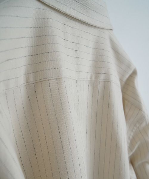 YOKO SAKAMOTOヨーコサカモトREGULAR COLLAR SHIRT[ECRU/YS-25AW-54]