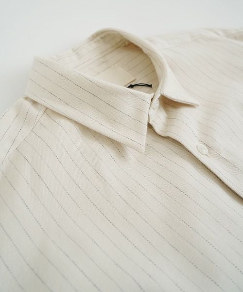 YOKO SAKAMOTOヨーコサカモトREGULAR COLLAR SHIRT[ECRU/YS-25AW-54]