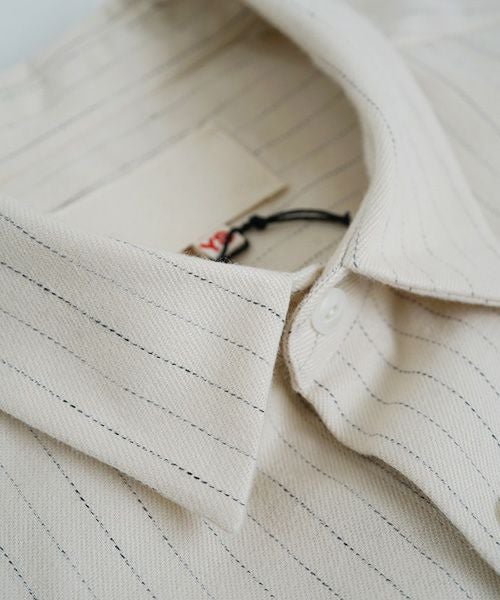 YOKO SAKAMOTOヨーコサカモトREGULAR COLLAR SHIRT[ECRU/YS-25AW-54]