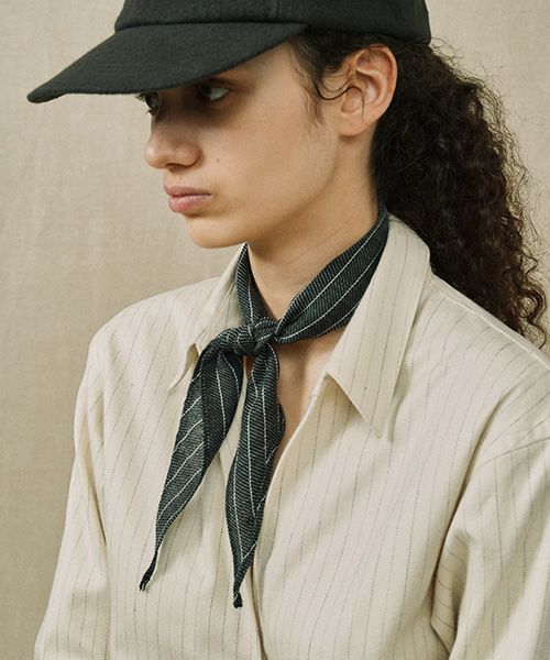 YOKO SAKAMOTO ヨーコサカモト WORK SHIRT [ BLACK] YS - 25SS - 40