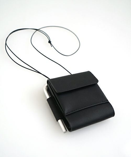 macromauro マクロマウロAL BIFOLD WALLET (BLACK JAPAN)