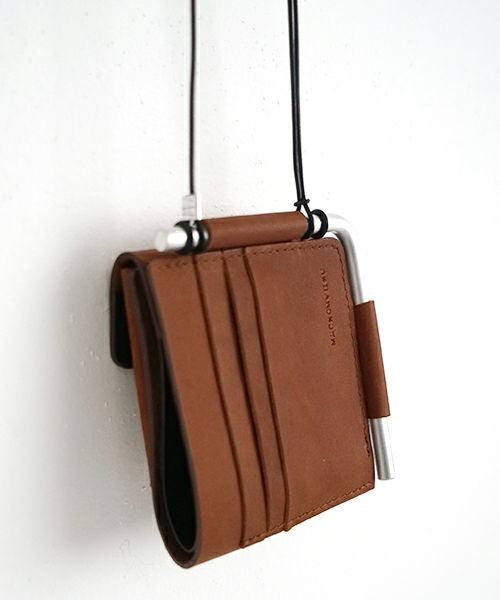 macromauro マクロマウロAL BIFOLD WALLET (BROWN JAPAN)