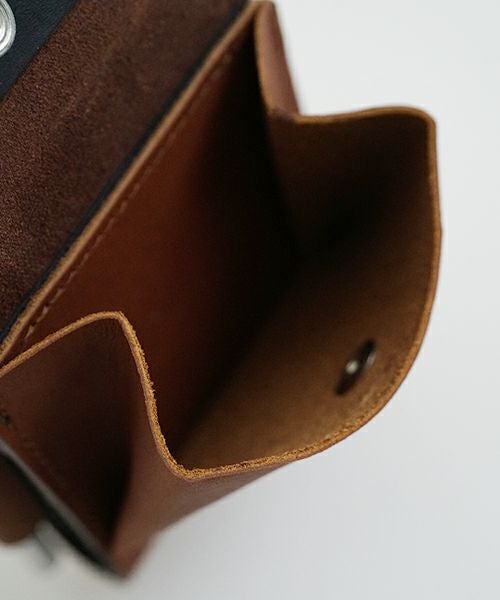 macromauro マクロマウロAL BIFOLD WALLET (BROWN JAPAN)