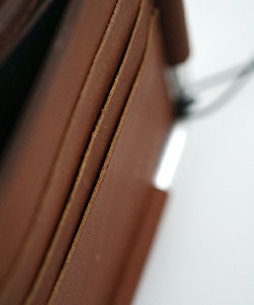 macromauro マクロマウロAL BIFOLD WALLET (BROWN JAPAN)