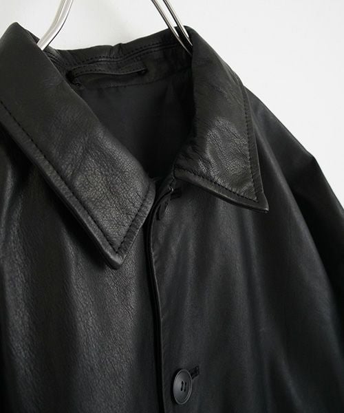 YOKO SAKAMOTO ヨーコサカモト LEATHER BIG JACKET [BLACK] YS - 23AW - 11