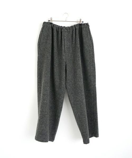 YOKO SAKAMOTO / ヨーコサカモト BAGGY PANTS (CHARCOAL GRAY) 正規