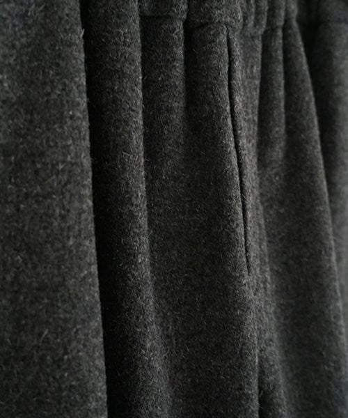 YOKO SAKAMOTO / ヨーコサカモト BAGGY PANTS (CHARCOAL GRAY) 正規