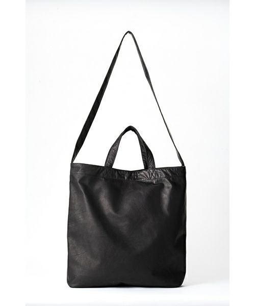 YOKO SAKAMOTO / ヨーコサカモトRESEARCHER BAG-LARGE[BLACK-FG] YS-BAG-LE-L