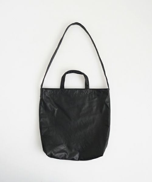YOKO SAKAMOTO / ヨーコサカモトRESEARCHER BAG-LARGE[BLACK-FG] YS-BAG-LE-L