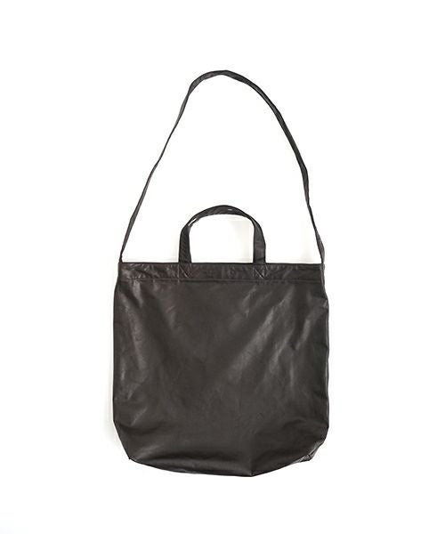 YOKO SAKAMOTO / ヨーコサカモト RESEARCHER BAG-LARGE[BROWN-FG] 正規