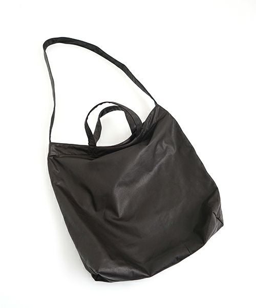 YOKO SAKAMOTO / ヨーコサカモト RESEARCHER BAG-LARGE[BROWN-FG] 正規