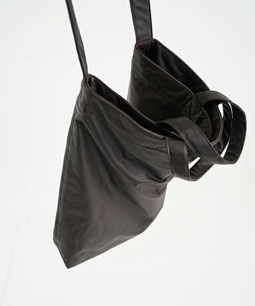 YOKO SAKAMOTO / ヨーコサカモトRESEARCHER BAG-LARGE[BROWN-FG] YS-BAG-LE-L