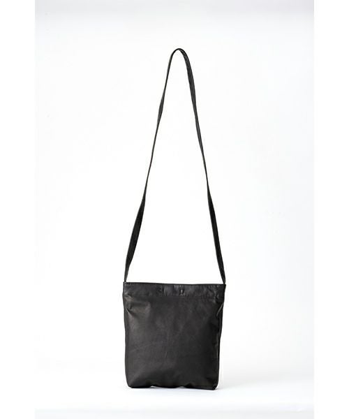 YOKO SAKAMOTO / ヨーコサカモトRESEARCHER BAG-MEDIUM[BLACK-FG] YS-BAG-LE-M