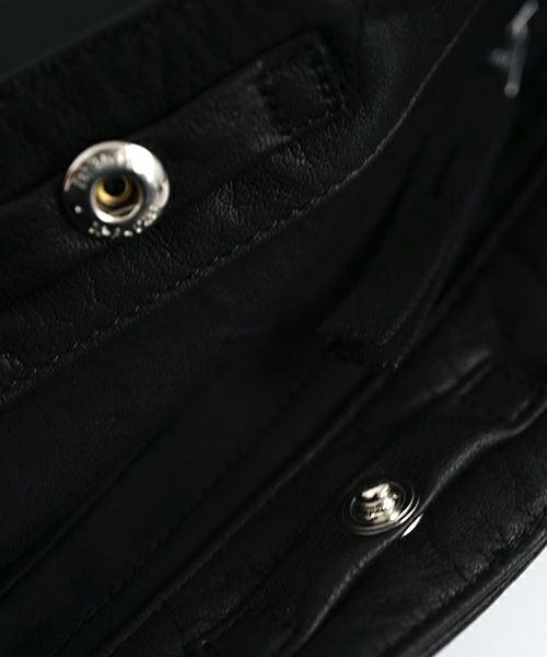 YOKO SAKAMOTO / ヨーコサカモトRESEARCHER BAG-MEDIUM[BLACK-FG] YS-BAG-LE-M