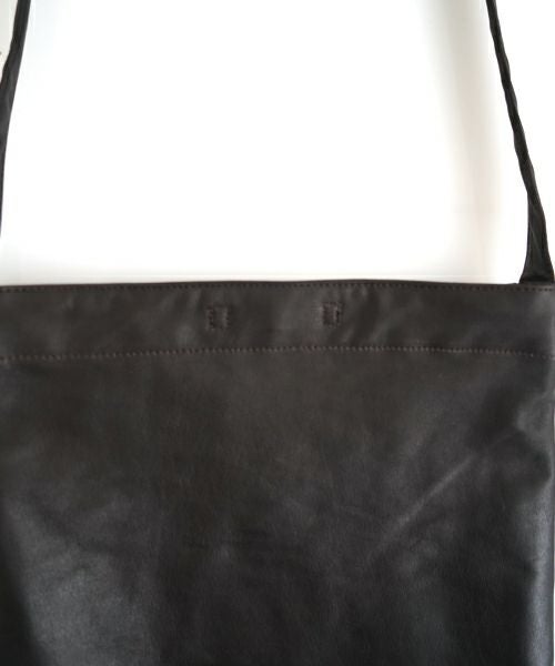 YOKO SAKAMOTO / ヨーコサカモトRESEARCHER BAG-MEDIUM[BROWN-FG] YS-BAG-LE-M