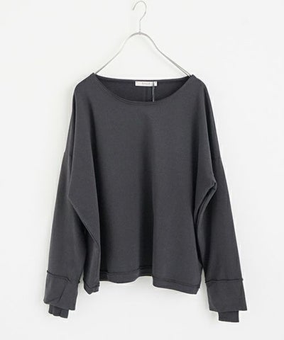 KristenseN DU NORD クリステンセンドゥノルド CREW NECK SWEAT [L-381/09 graphite] 