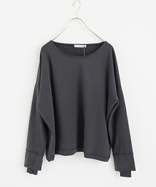 KristenseN DU NORD クリステンセンドゥノルド CREW NECK SWEAT [L-381/09 graphite] 