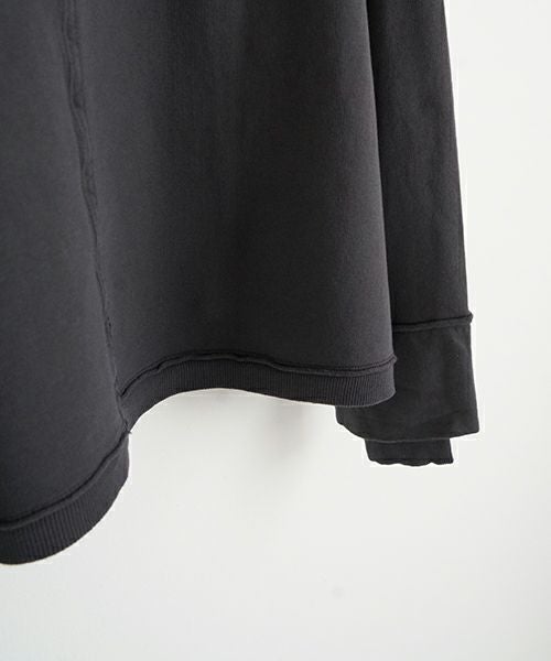 KristenseN DU NORD クリステンセンドゥノルド CREW NECK SWEAT [L-381/09 graphite] 