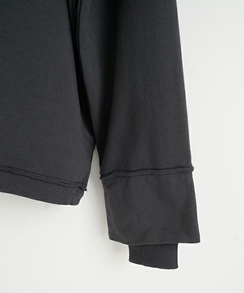 KristenseN DU NORD クリステンセンドゥノルド CREW NECK SWEAT [L-381/09 graphite] 