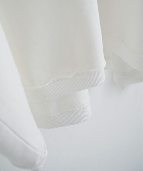 KristenseN DU NORDクリステンセンドゥノルドCREW NECK SWEAT[L-381/01 white]