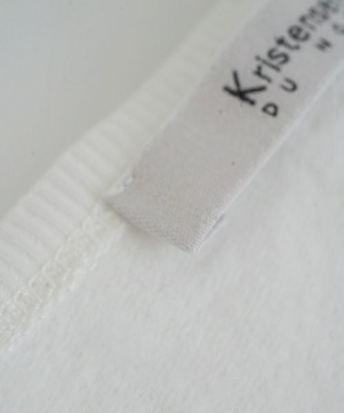 KristenseN DU NORDクリステンセンドゥノルドCREW NECK SWEAT[L-381/01 white]