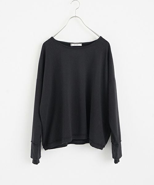 KristenseN DU NORDクリステンセンドゥノルドCREW NECK SWEAT[L-381/10 black] 