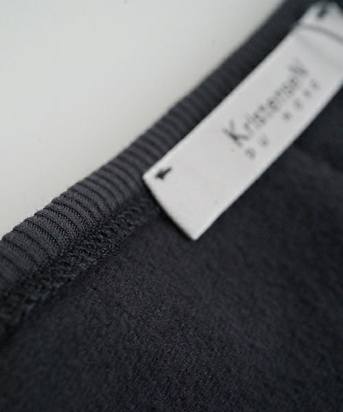 KristenseN DU NORDクリステンセンドゥノルドCREW NECK SWEAT[L-381/10 black] 