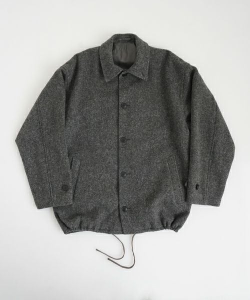 YOKO SAKAMOTO ヨーコサカモト WORK STAND COLLAR JACKET [OLIVE] YS