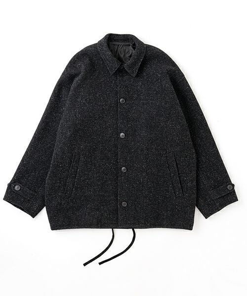YOKO SAKAMOTOヨーコサカモトCOACH JACKET(BLACK/YS-25AW-YOKO SAKAMOTOヨーコサカモトCOACH JACKET(BLACK/YS-25AW-04)コーチジャケット )コーチジャケット 