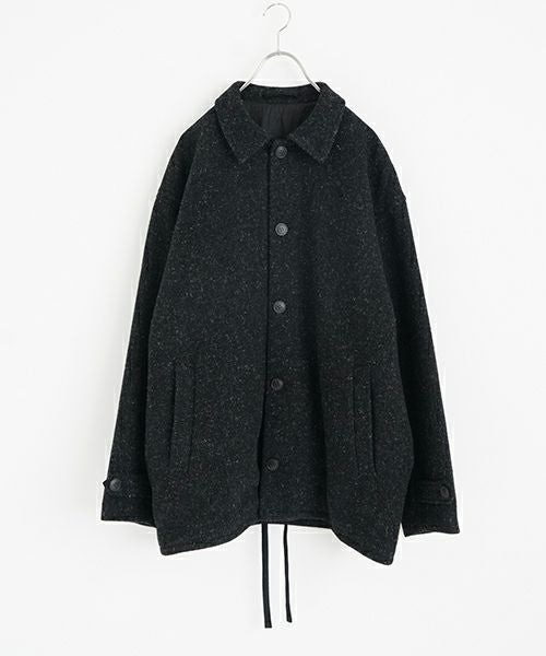 YOKO SAKAMOTOヨーコサカモトCOACH JACKET(BLACK/YS-25AW-04)コーチジャケット 