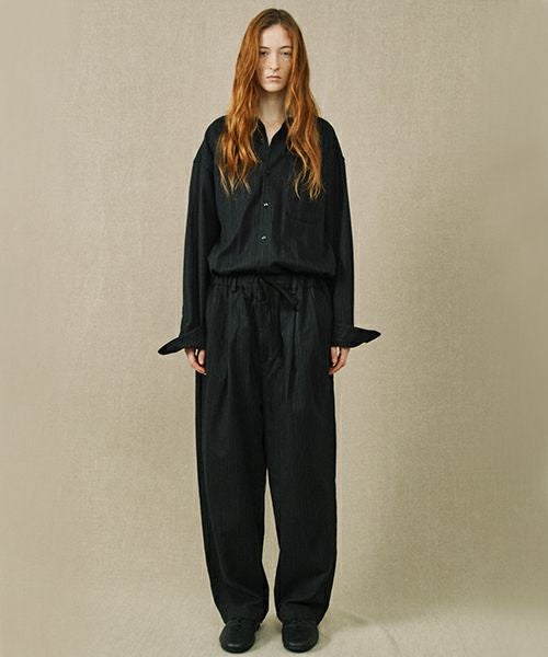YOKO SAKAMOTOヨーコサカモトJUMP SUIT(YS-25AW-55/BLACK)