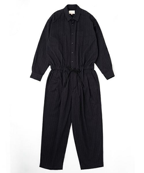 YOKO SAKAMOTOヨーコサカモトJUMP SUIT(YS-25AW-55/BLACK)