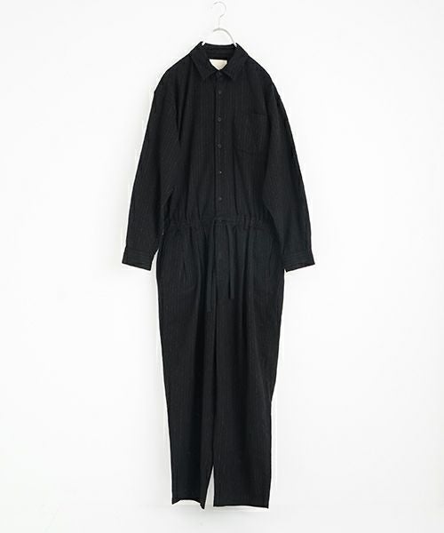 YOKO SAKAMOTOヨーコサカモトJUMP SUIT(YS-25AW-55/BLACK)