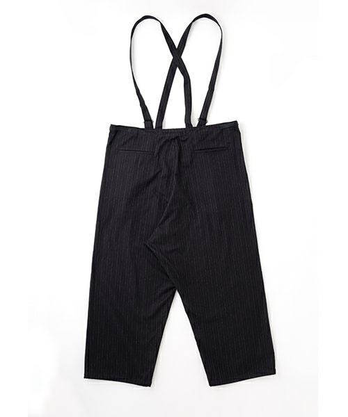 YOKO SAKAMOTO ヨーコサカモト BEACH CLOTH WIDE PANTS [BLACK] YS
