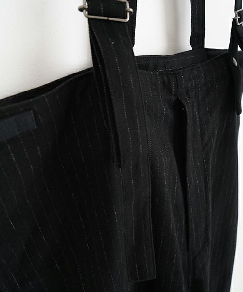 YOKO SAKAMOTO ヨーコサカモト BEACH CLOTH WIDE PANTS [BLACK] YS