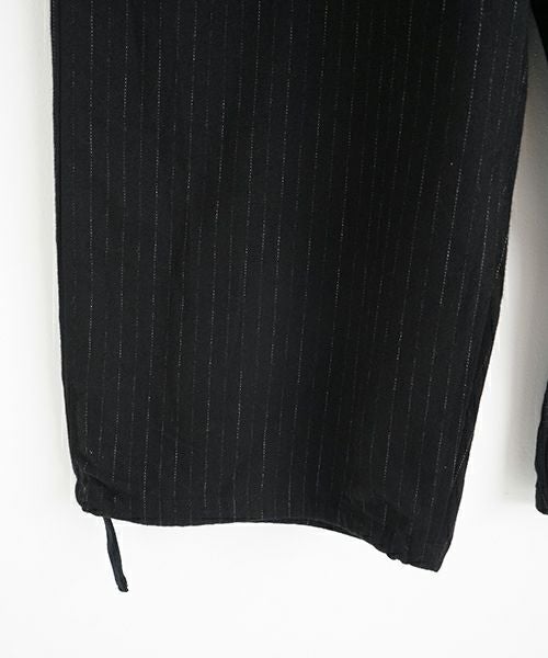 YOKO SAKAMOTOヨーコサカモトMECHANIC-PANTS(YS-25AW-57/BLACK)サスペンダーワイドパンツ 