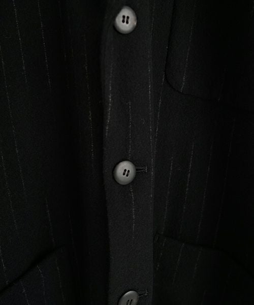 YOKO SAKAMOTO / ヨーコサカモト OVERSIZED JACKET [STRIPE] YS - 25AW - 10ウールオーバーサイズジャケット