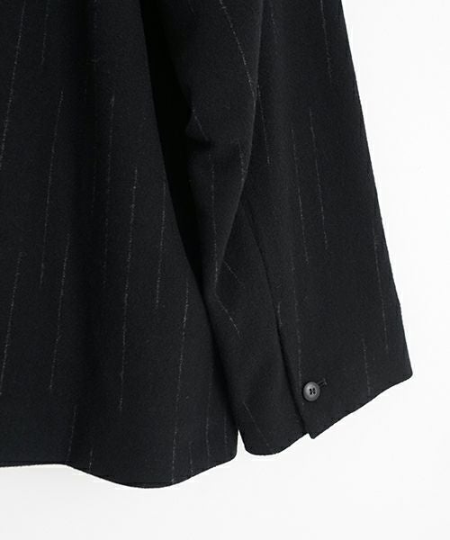 YOKO SAKAMOTO / ヨーコサカモト OVERSIZED JACKET [STRIPE] ウール